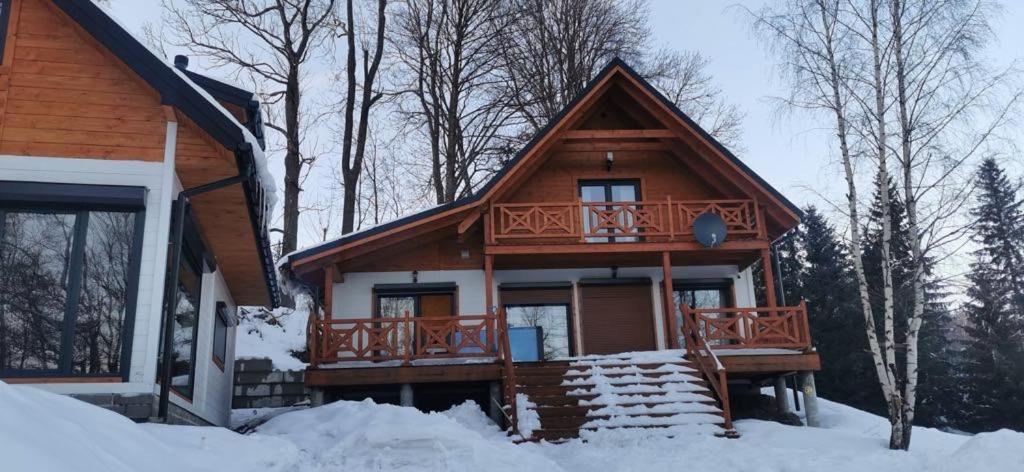 Dom Drewniany Z Sauna I Jacuzzi W Szklarskiej Porebie