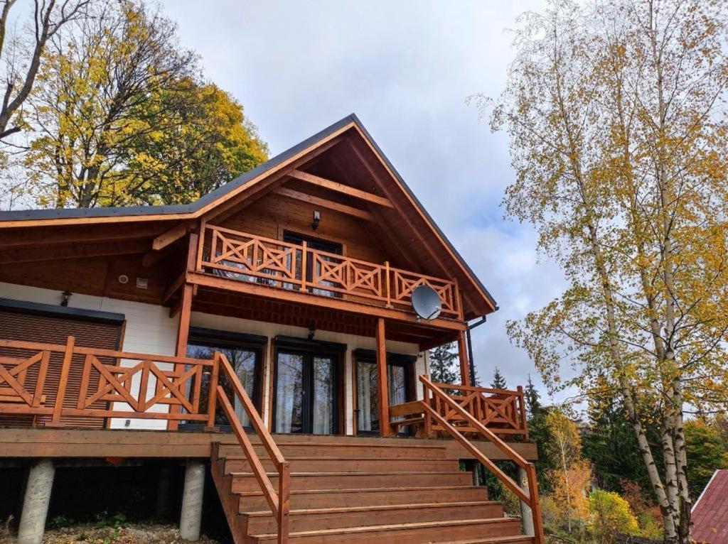 Dom Drewniany Z Sauna I Jacuzzi W Szklarskiej Porebie Holiday home Szklarska Poreba